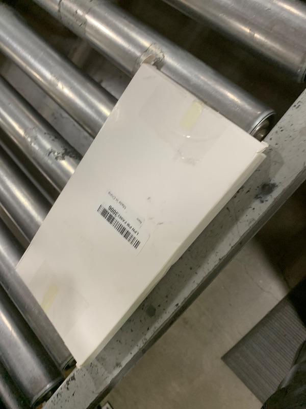 View 2 of 100Pcs Blank Tags with Wire 4 3/4 x 2 3/8 inches Manila Hang Tags with String Write on Clothing Paper Labels Attached Reinforced Hole