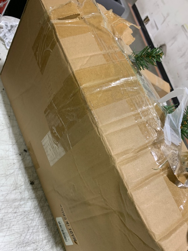 Photo 1 of 2 Pack Outdoor Christmas Trees for Porch?Lighted Artificial Christmas Urn Fillers, Battery-Powered LED Lights, Tripod Stakes for Holiday Porch Decorations on Porches, Patios,urn filler,and Flower Beds