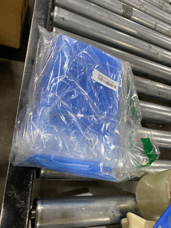 Photo 1 of Barossa Design Shower Curtain Liner - Premium Clear Light Blue PEVA Shower Liner with 3 Magnets and Metal Grommets, Waterproof Lightweight Standard Size Bathroom Curtains - Translucent Light Blue