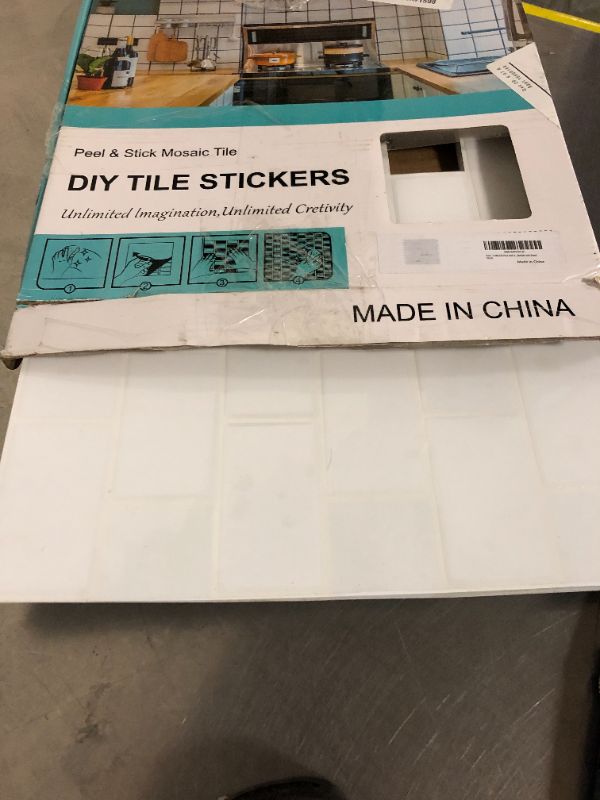 Photo 1 of 10 Sheets Peel and Stick Backsplash Tile, Stick on Backsplash for Kitchen and Bathroom