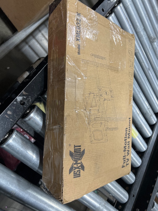 Photo 1 of **INCOMPLETE** Full Motion TV Wall Mount for Most 37"-84" Flat Screen TV, Swivel or Tilt Wall Bracket with Dual Articulating Arms, for 12"-16" Wood Studs, Max VESA 600x400mm, Load 120 lbs by USX MOUNT