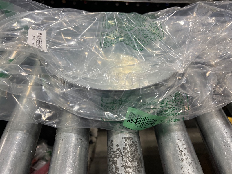 Photo 1 of 10" Inch Galvanized Steel Tee Cap - Round Vent Cover - Dryer Duct End Cap - Metal Plug - Indoor/Outdoor Pipe Cover - Roof Vent Cap - Exterior Exhaust HVAC Ducting System Guard - Flue Pipe Seal