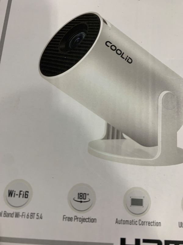 Photo 1 of [Built-in Apps & 2025 Upgraded] Mini Projector Support 4K 1080P Auto Keystone 270° Rotatable with WiFi 6 and Bluetooth 5.4, Projector Portable Compatibile with HDMI/TV Stick/Memory Stick/Laptop-Blue