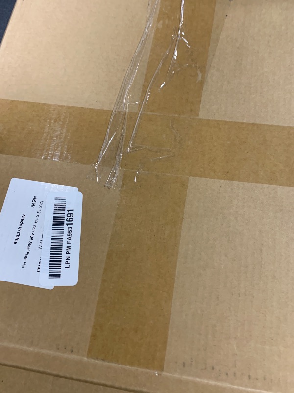 Photo 1 of 12 X 12 X 1/4 Inch A36 Steel Plate Hot Rolled, hot Rolled Stainless Steel Plates,Square Plate for Construction Boards, Structure Support, Weldable Square and Industrial (2, 12" x 12"x1/4")