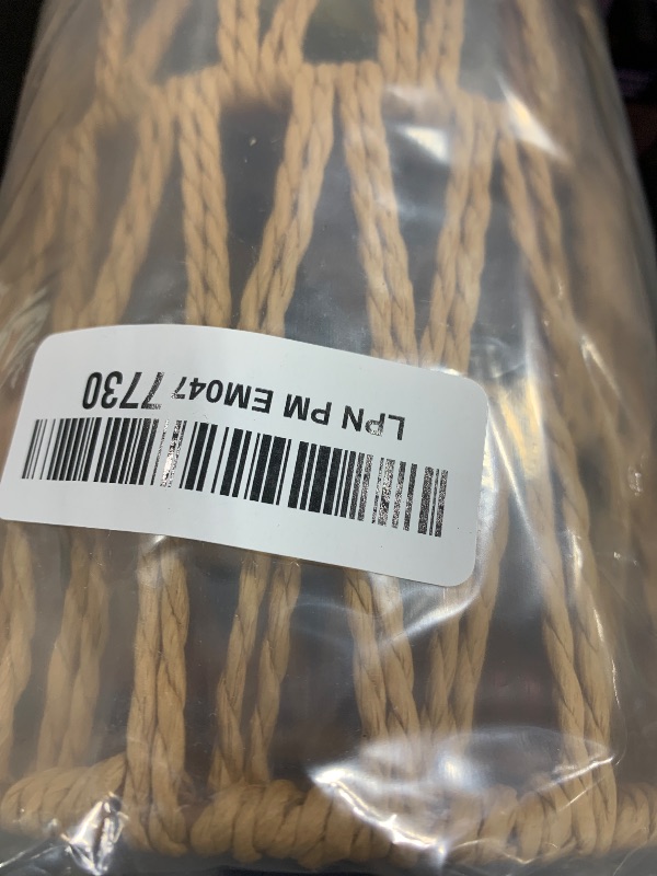 Photo 1 of 1 Pack Rattan Lamp Shade Small, Boho Mini Lamp Shades Replacement, Vintage Hanging Light Shades, Cylinder Woven LampShades for Floor Lamps Pendant Light Chandelier Wall Sconces Light Fixture Shades