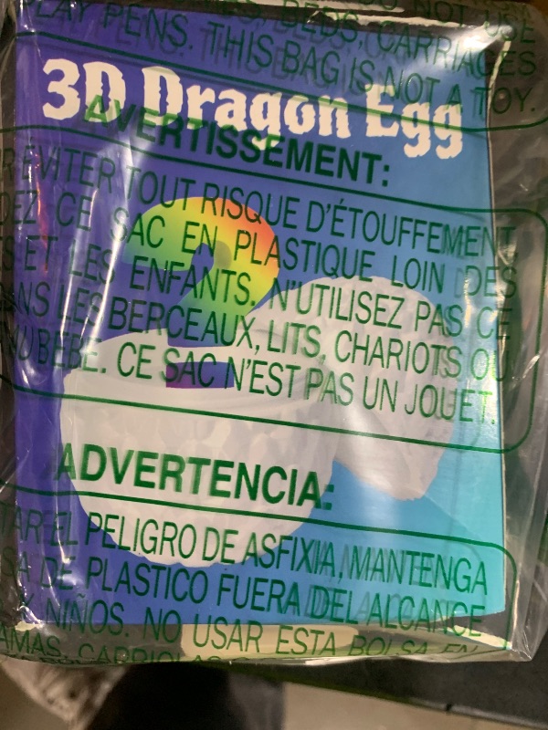 Photo 1 of 3D Printed Dragon Egg,Fidget Toy for Birthday, Executive Desk Toys for Adults and Kids(Blue Green)