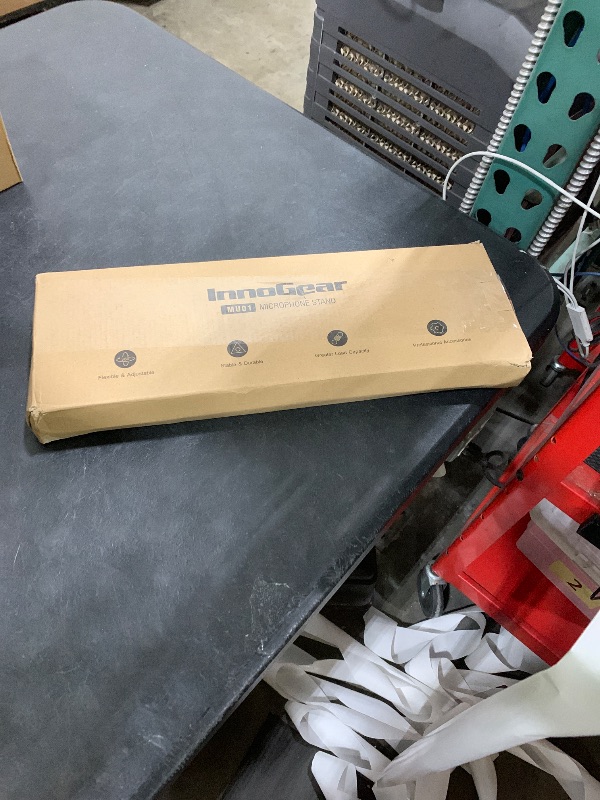 Photo 1 of  Boom Arm Microphone Mic Stand for Blue Yeti HyperX QuadCast SoloCast Snowball Fifine Shure SM7B and other Mic, Medium