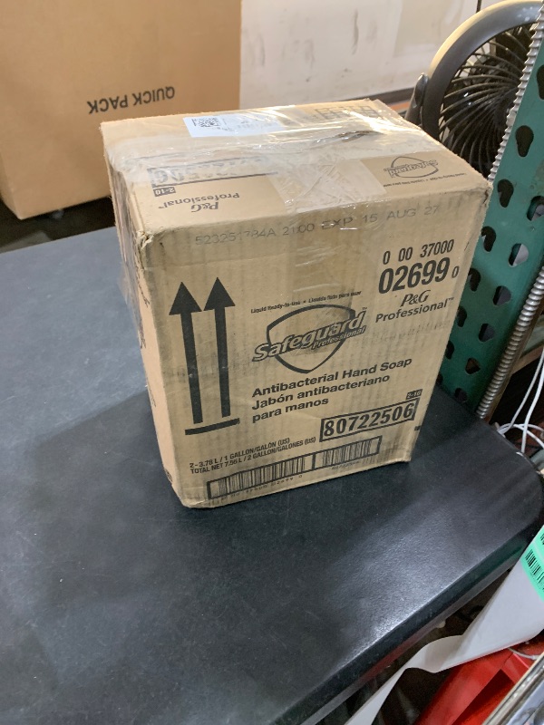 Photo 3 of P&G PROFESSIONAL Antibacterial Hand Soap from Safeguard Professional, Bulk Liquid Hand Soap Refill, 1 Gal. (Case of 2)