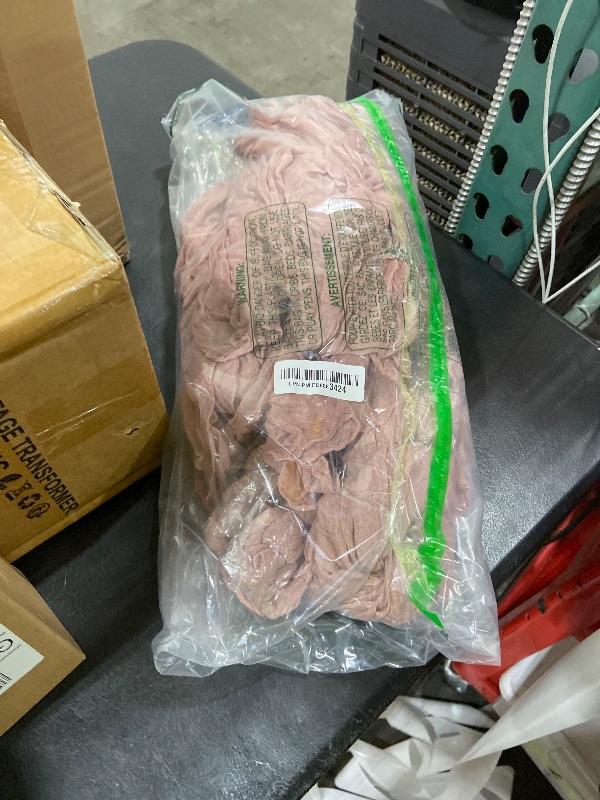 Photo 1 of 10 Pack Dusty Pink Cheesecloth Table Runner 6FT Boho Gauze Fabric Table Runner Vintage Rustic Sheer Runners for Wedding Party Bridal Baby Shower Long Table Decorations