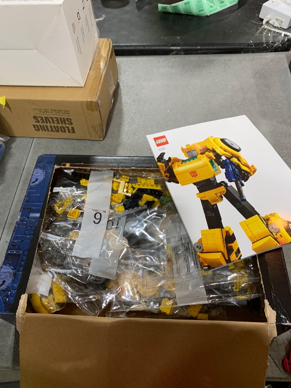 Photo 1 of LEGO Icons Transformers Bumblebee Action Figure, Collectible Robot Gift for Adults, Movie Themed Model Building Set for Sci-Fi Enthusiasts and Transformers Fans, Converts to Vehicle Mode, 10338