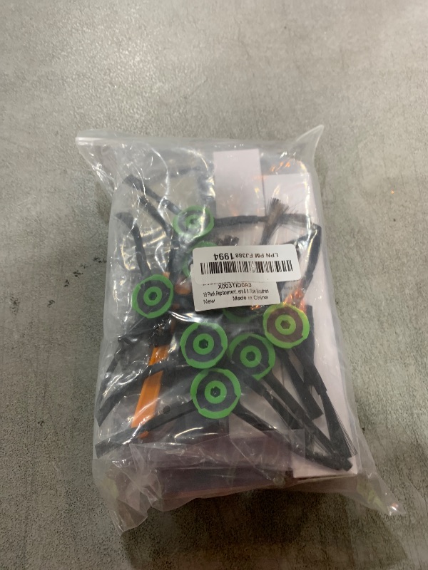 Photo 1 of 18 Pack Replacement Parts Accessories Compatible for iRobot Roomba i3 i3+ i7 i7+ i4 i6 i6+i8 i8+/Plus E5 E6 E7 J7 i5+j5+ I,E &J Series Vacuum Cleaner 2 Set of Roller Brush & 8 Filters & 8 Side Brushes