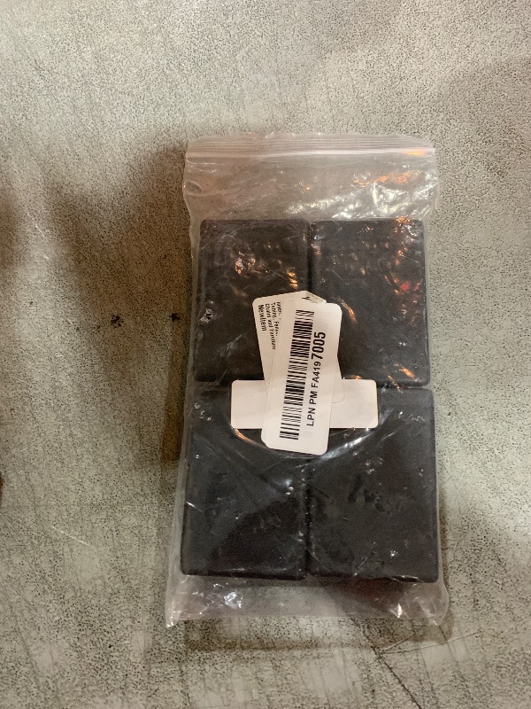 Photo 1 of 4 Pack 2 x 3 Inch Rectangle Plastic Plug Insert, 50mm×75mm Black End Cap for Metal Tubing, Fence, Glide Insert for Pipe Post, Chairs and Furniture