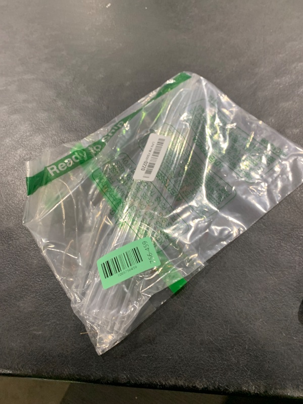 Photo 1 of [DISHWASHER SAFE] Replacement Straws for Stanley 40 oz 30 oz Cup Tumbler, 8 Pack Clear Reusable Plastic Straws w/ 2 Straw Brushes, Compatible Accessories Drinking Straws for Stanley and More, BPA FREE