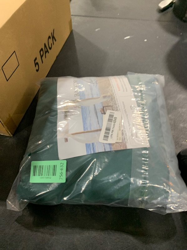 Photo 1 of 10x10ft Wrinkle Free Hunter Green Backdrop Curtain for Parties Soft Fabric Drapes Wedding Dark Green Curtain Backdrop for Birthday Party Decorations Background for Photography 5x10ft,2 Panels