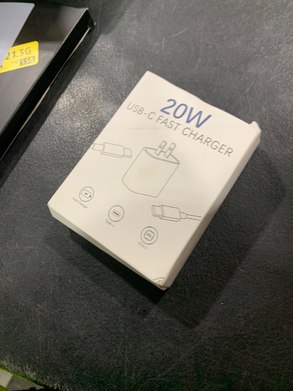 Photo 1 of 20W USB C Fast Wall Charger for Airpods Pro 3rd/2nd,AirPods 4/Max 2 (2024),iPhone Air/iPhone 17 Pro Max/iPhone 17 Pro/17/i-Phone 16 Plus/16e/15,iPad Pro/Air/Mini 6FT USB C to C Charging Cord Cable