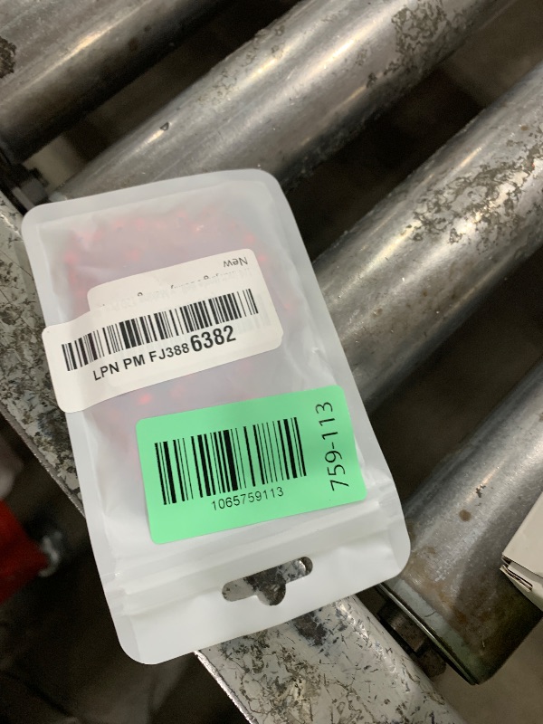 Photo 1 of 1/4 Inch Jingle Bells Small Bell Mini Bells, Tiny Crafts Bells, DIY for Christmas Home Making Ornaments Wreath Pet Decorations Bracelet Anklets Necklace Knitting Jewelry Making 120 Pcs, Red