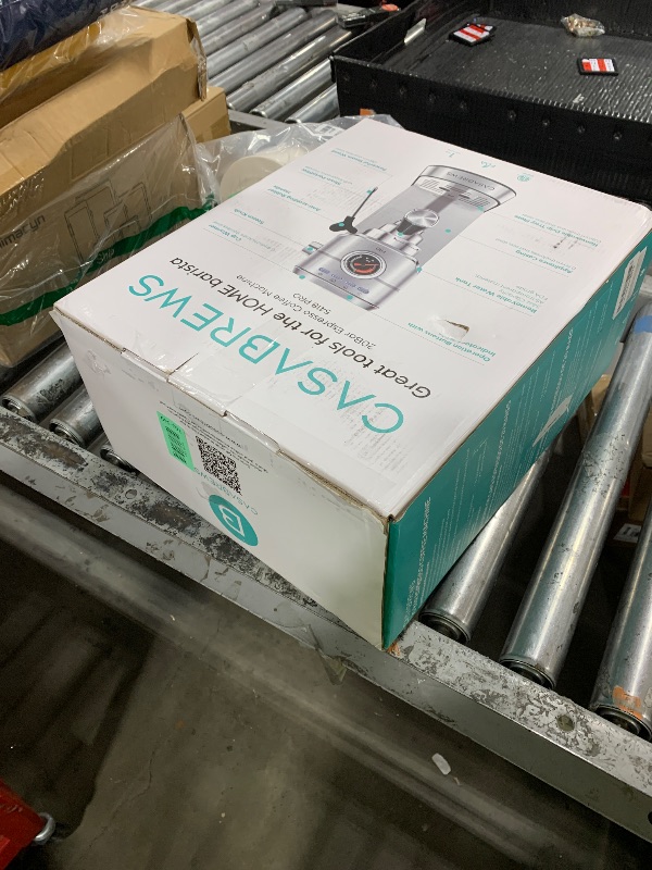 Photo 1 of CASABREWS 5418 PRO Espresso Machine 20 Bar, Upgraded Espresso Maker with Powerful Steam Milk Frother, Stainless Steel Coffee Machine with Fast Heating System for Cappuccino, Latte, Silver