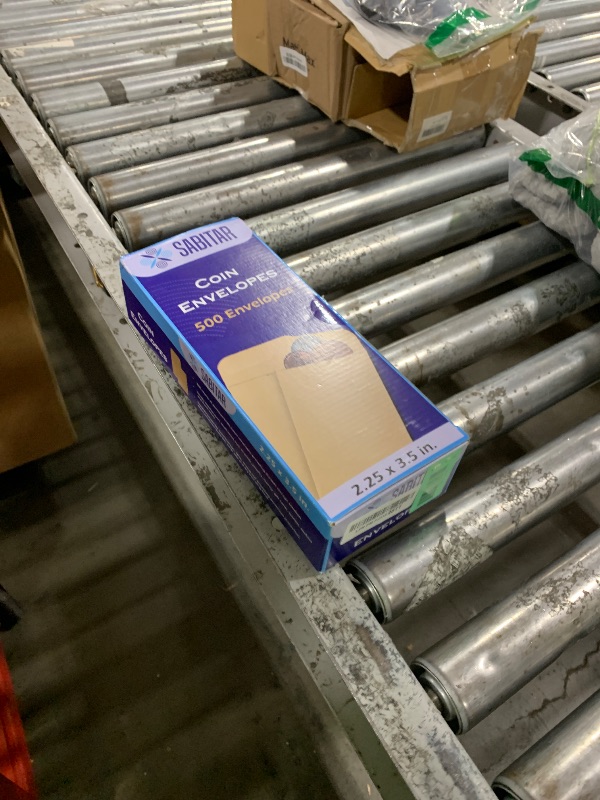 Photo 1 of #1 Coin Envelopes Durable Kraft 2.25"x3.5", 500 Pcs Small Key Envelope with Gummed Flap, Seed Envelopes for Storing Seeds, Tip Envelope for Cash