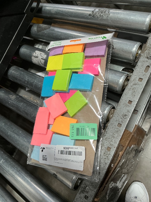 Photo 1 of (24 Pads) Sticky Notes 1.5x2 in, 8 Colors Post Self Sticky Notes Pad Its, Bright Post Stickies Colorful Sticky Notes for Office, Home, School, Meeting, 75 Sheets/pad