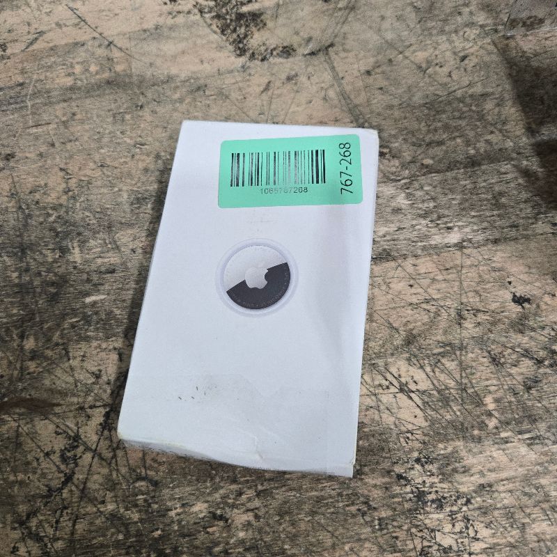 Photo 1 of **FACTORY SEALED** Apple AirTag (1st Generation) - 4 Pack. Keep Track of and find Your Keys, Wallet, Luggage, Backpack, and More. Simple one-tap Set up with iPhone or iPad, Bluetooth