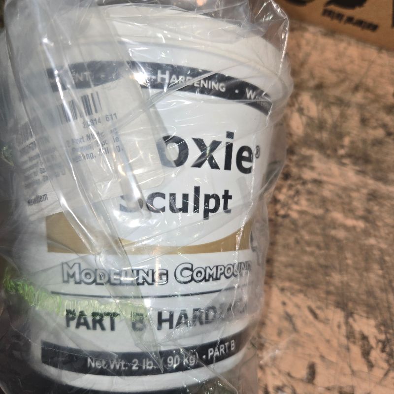 Photo 1 of **ONLY PART B*** Aves Apoxie Sculpt - 2 Part Modeling Compound (A & B) - 4 Pound, Apoxie Sculpt for Sculpting, Modeling, Filling, Repairing, Easy to Use Self Hardening Modeling Compound – Natural