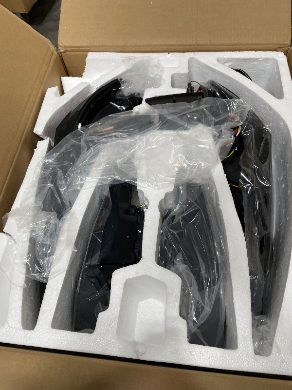 Photo 1 of ********** one taillight is damaged and missing parts************
inginuity time LED Tail Lights For Toyota Camry 2018 2019 2020 2021 2022 2023 Rear Lamps Start Up Animation DRL Brake Turn Signal Assembly (Smoked)