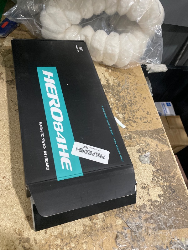 Photo 1 of *FOR PARTS ONLY* Aula Hero 84 HE - 75% Mechanical Gaming Keyboard Wired, Magnetic Switches Hot Swappable Hall Effect Keyboard, Rapid Trigger Mode 8000Hz Polling Rate, RGB Neon Light Box, Gamers Keyboards for PC/Mac