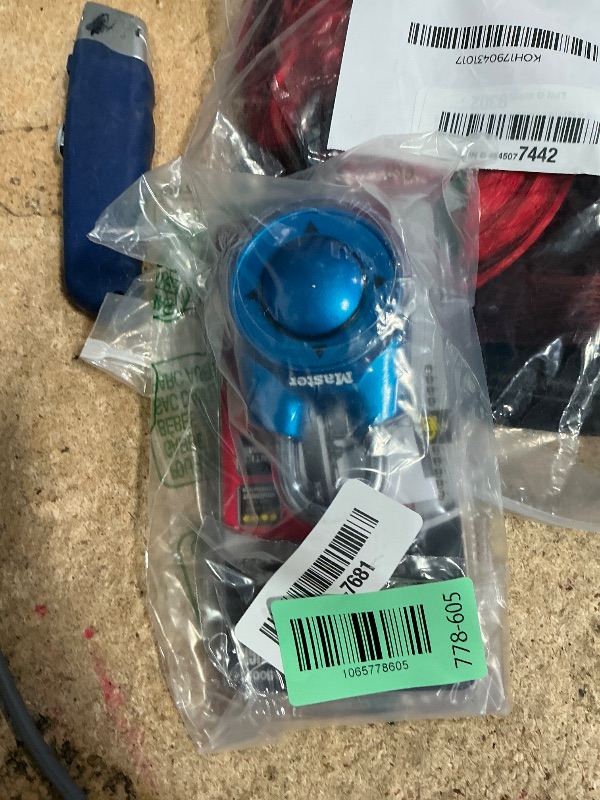 Photo 1 of **LOCKED** Master Lock 1500iD Set Your Own Directional Combination Padlock, Blue