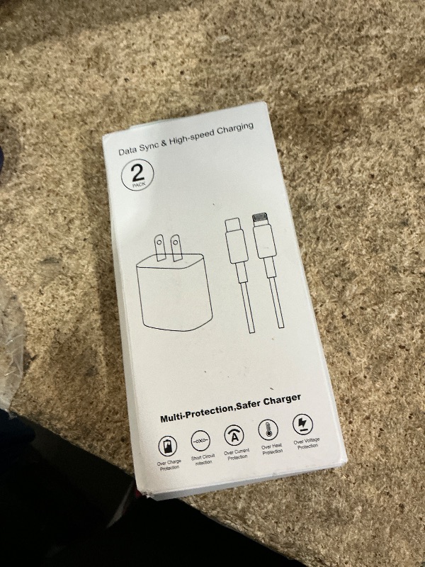 Photo 1 of [Apple MFi Certified]10FT Fast iPhone Charger,Extra Long Apple Charger Fast Charging 2Pack USB C Charger Block Plug + 10Foot Lightning Cable Cord for iPhone 14/Pro/Pro Max/Plus/13/12/11/XS/XR/X/SE2022