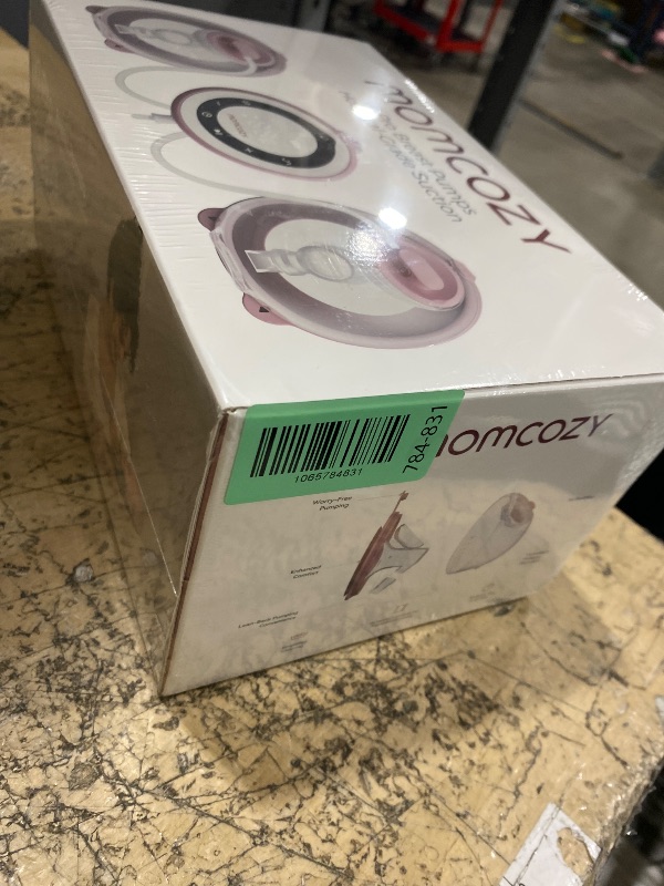 Photo 1 of (factory sealed) (see images) Momcozy Breast Pump V1 Pro Hospital-Grade, Hands-Free & Portable Wearable Pump, Upgraded Electric Pump with 3 Fine-Tuned Rhythms|15 Levels, Come with Leak-Proof DoubleFit Flange, Cozy Red.