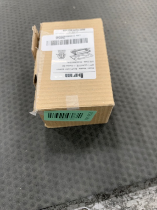 Photo 1 of 1 Pack Wall Plate Cable Pass Through with Bracket - In Wall Cable Management Kit - Recessed Cable Wall Plate Pair with Single Gang Low Voltage Mounting Bracket - Decorator Cover for Low Voltage Cables