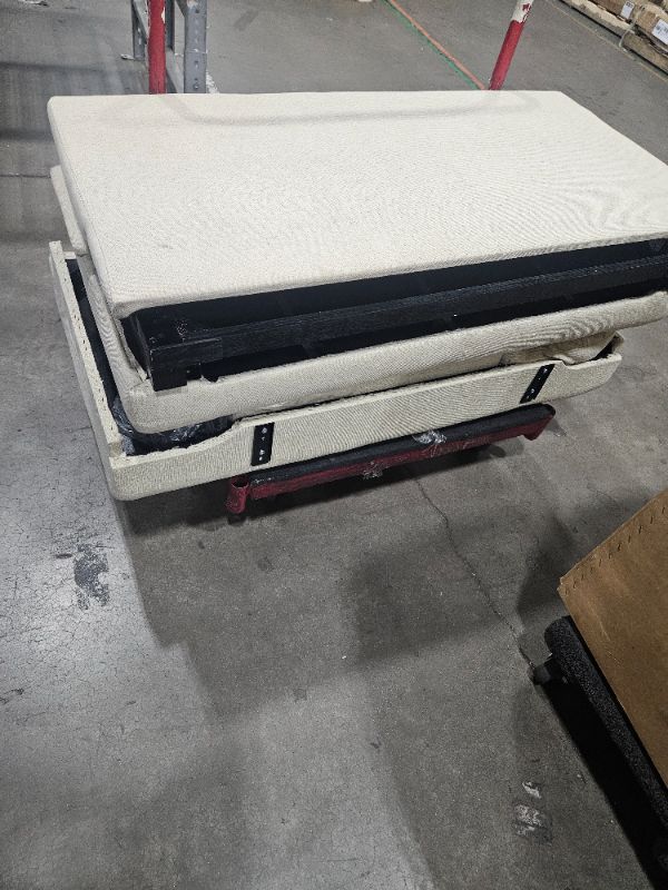Photo 1 of ** only box # 2 items is included missing box # 1 *** Favfurish 81.5" Sectional Sleeper Sofa Pull Out Couch Bed L-Shape Upholstered Reversible Corner Sofa Bed W/Storage Chaise 3 Back Cushions for Living Room,Office,Apartment,Small Spaces,Beige