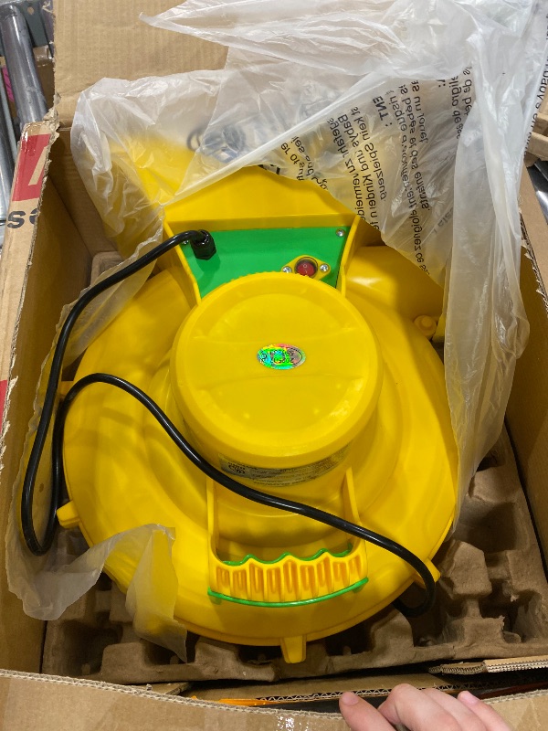 Photo 1 of *** PARTIAL SET - ONLY INCLUDES BOX 2 OF 2 ***  - 20FT Oxford Inflatable Water Slide Waterslides for Kids and Adults Rainforest Style Water Slide Bounce House and Swimming Pool Wet Dry Use Summer Fun Water Park for Outdoor-Including Blower