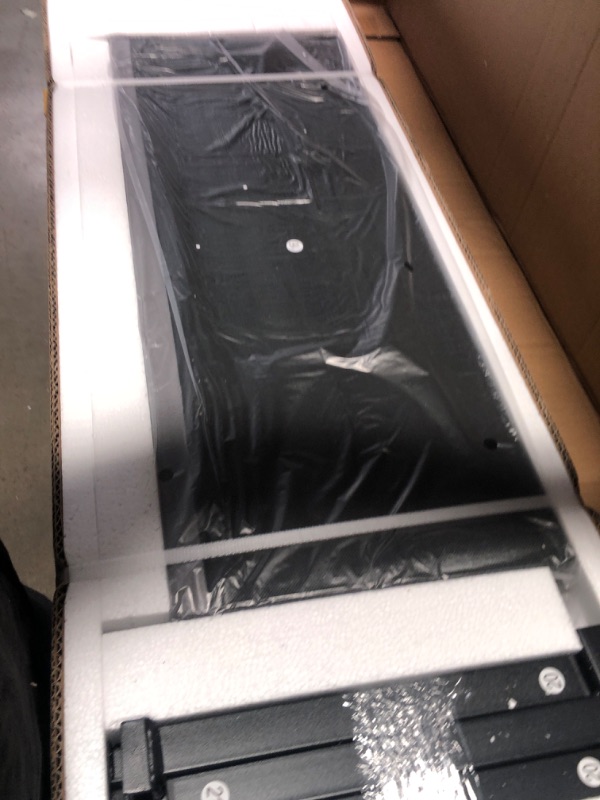 View 3 of **************INCOMPLETE ITEM, THIS IS ONLY BOX #2 OUT OF 2 TOTLAL*****************
PARTS ONLY - YITAHOME Queen Size Bed Frame with 3 Storage Drawers and RGB LED Lights, Velvet Upholstered Bed with Charging Station and Storage Headboard, No Box Spring Nee