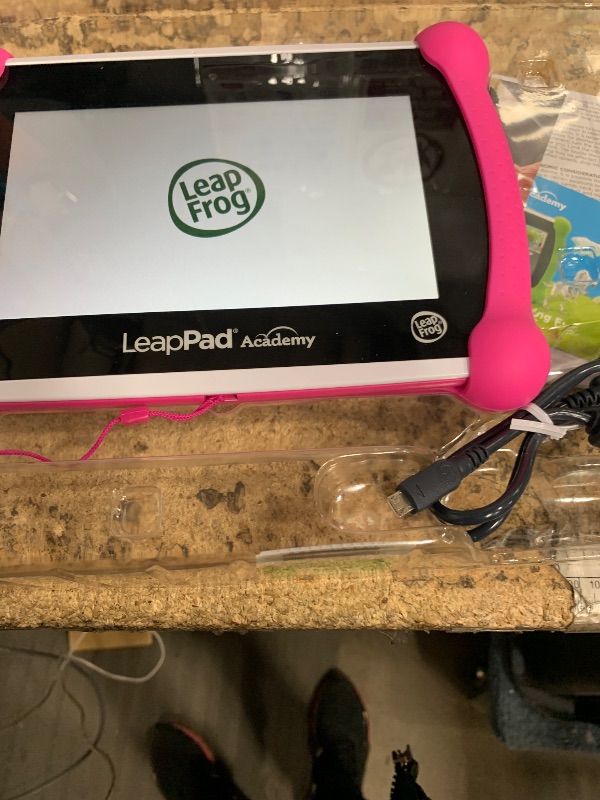 Photo 1 of (sold as parts) LeapFrog LeapPad Academy Kids’ Learning Tablet, Pink