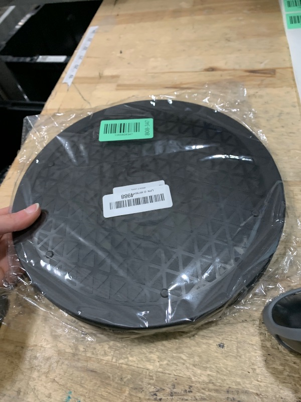 Photo 1 of 10 Inch Lazy Susan Turntable Organizer, Eichzer Premium Heavy Duty Rotating Swivel Stand with Steel Ball Bearings for Model/Rotating Plants/Crafts Stand/TV/Monitor/Laptop (360? Rotation)