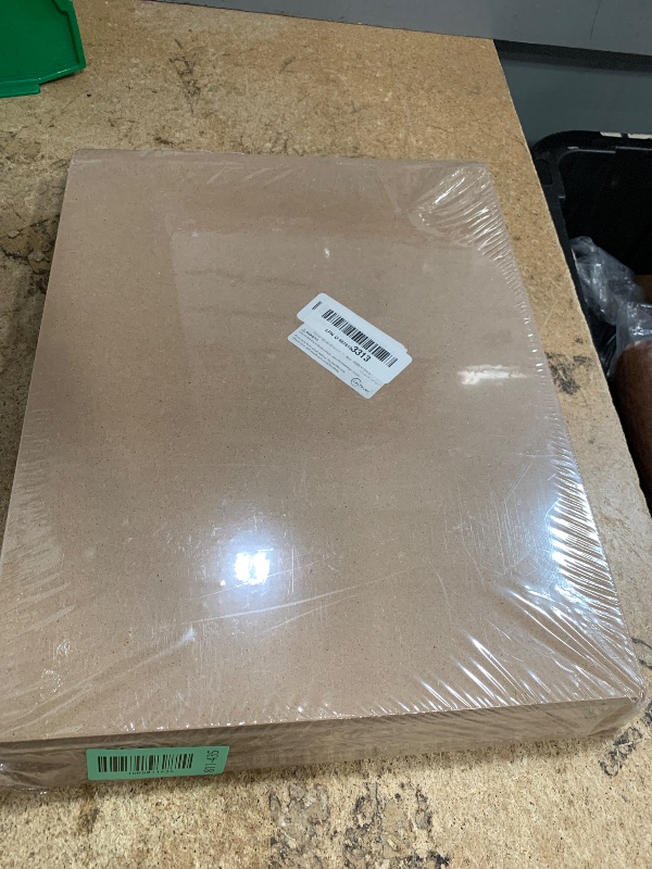 Photo 1 of (8-Pack) CalPalmy 11” x 14” MDF Boards - 1/4” Thick Boards for Carpentry, Interior Design, Hobby Crafts, and More - with Smooth, Unfinished Sides and Sanded Edges