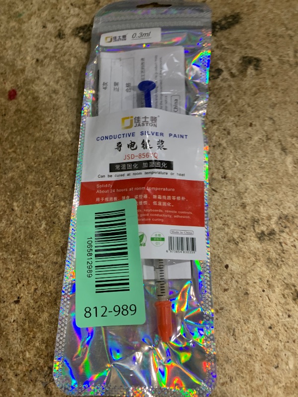 Photo 1 of [2026 Upgrade] Silver Conductive Paste, Paint Wire Glue Pen for Repairing or Constructing Conductive Circuits in Electronic Devices (0.3ml).