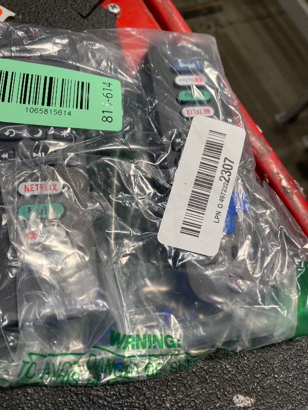 Photo 1 of (Pack of 2) Replacement Remote Control Only for Roku TV, Compatible for TCL Roku/Hisense Roku/Onn Roku/Sharp Roku/Element Roku/Westinghouse Roku/Philips Roku Smart TVs (Not for Roku Stick and Box)