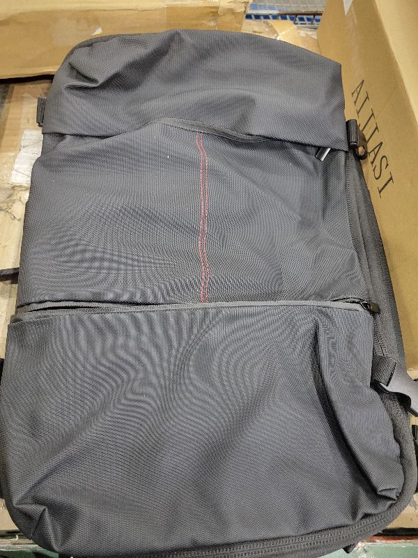 Photo 1 of 
Vacuum Backpack Travel, Expandable Air Compression System, Airback Vacpack Backpack TSA Lock Water Resistant Carry-On Luggage Black with Air Pump
