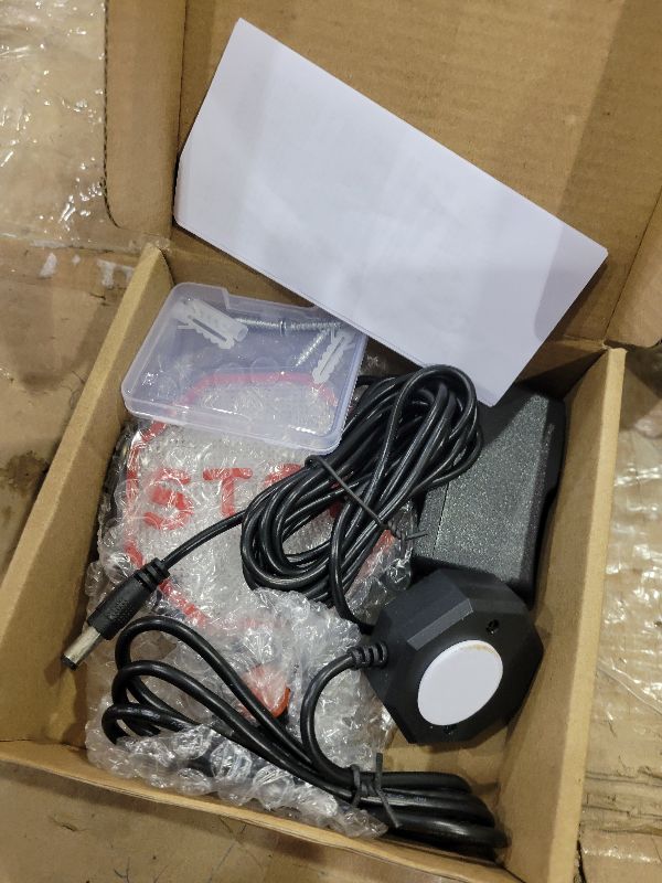 Photo 1 of 1 Pack Adjustable Garage Parking Sensor Aid with with Red/Yellow/Green LED Display, Garage Parking Aid Set Stop Distance 6"–6 ft, Battery (Not Included) or USB Powered, No-Drill Installation (Black)