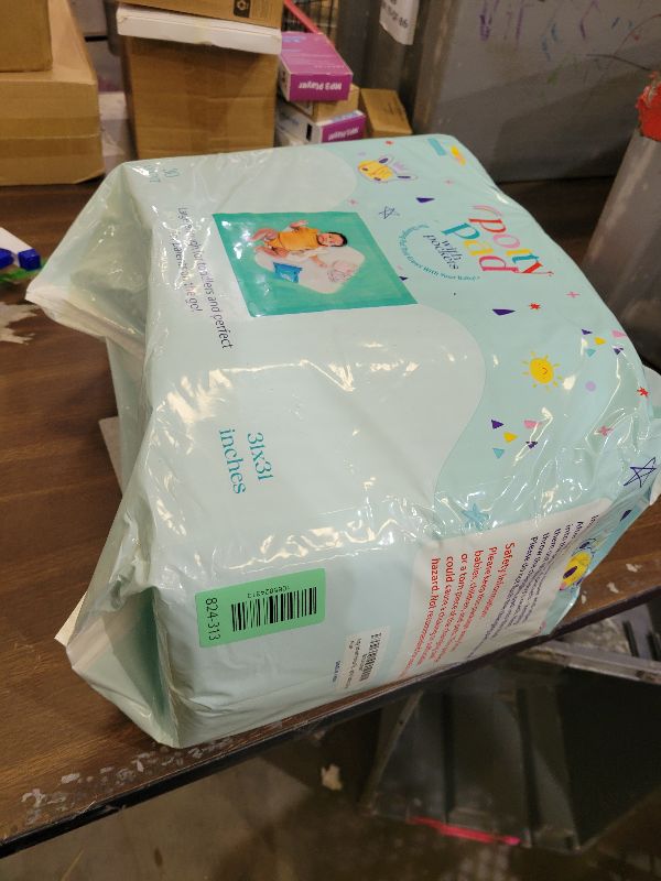 Photo 1 of (31" x 31") XL Disposable Changing Pads for Toddlers | Leakproof, Pocketed & Portable | No-Laundry Potty Training, Pull-Up & Travel Solution | 30 Count