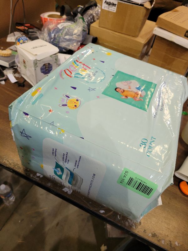 Photo 1 of (31" x 31") XL Disposable Changing Pads for Toddlers | Leakproof, Pocketed & Portable | No-Laundry Potty Training, Pull-Up & Travel Solution | 30 Count