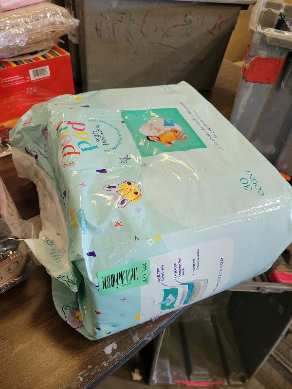 Photo 1 of (31" x 31") XL Disposable Changing Pads for Toddlers | Leakproof, Pocketed & Portable | No-Laundry Potty Training, Pull-Up & Travel Solution | 30 Count