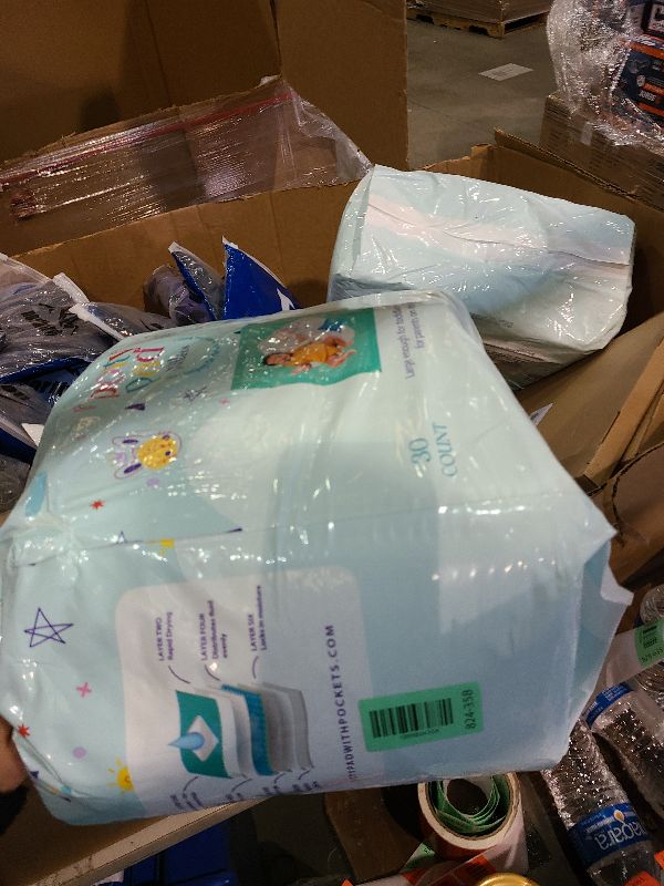 Photo 1 of (31" x 31") XL Disposable Changing Pads for Toddlers | Leakproof, Pocketed & Portable | No-Laundry Potty Training, Pull-Up & Travel Solution | 30 Count