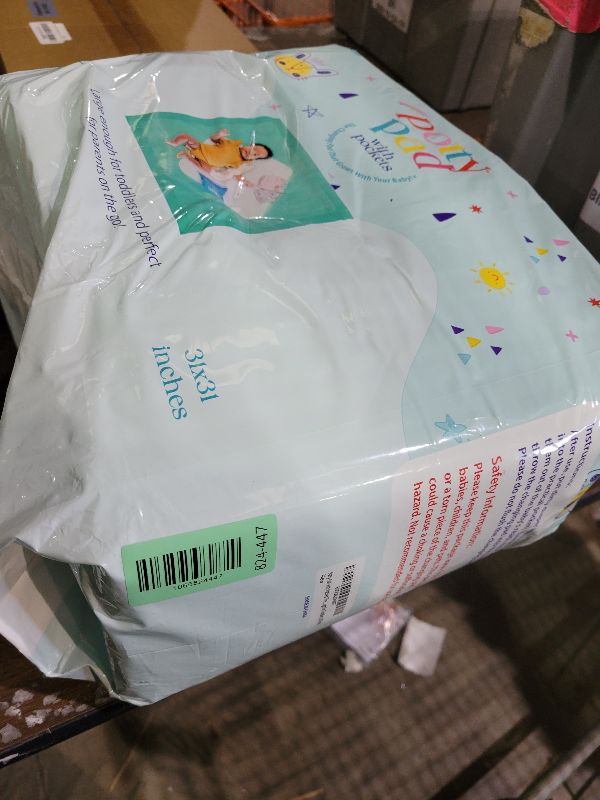 Photo 1 of (31" x 31") XL Disposable Changing Pads for Toddlers | Leakproof, Pocketed & Portable | No-Laundry Potty Training, Pull-Up & Travel Solution | 30 Count
