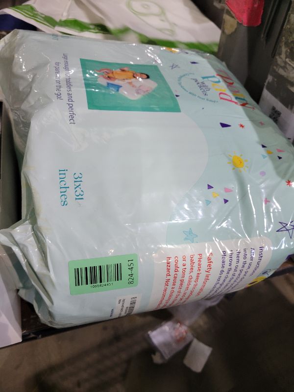 Photo 1 of (31" x 31") XL Disposable Changing Pads for Toddlers | Leakproof, Pocketed & Portable | No-Laundry Potty Training, Pull-Up & Travel Solution | 30 Count