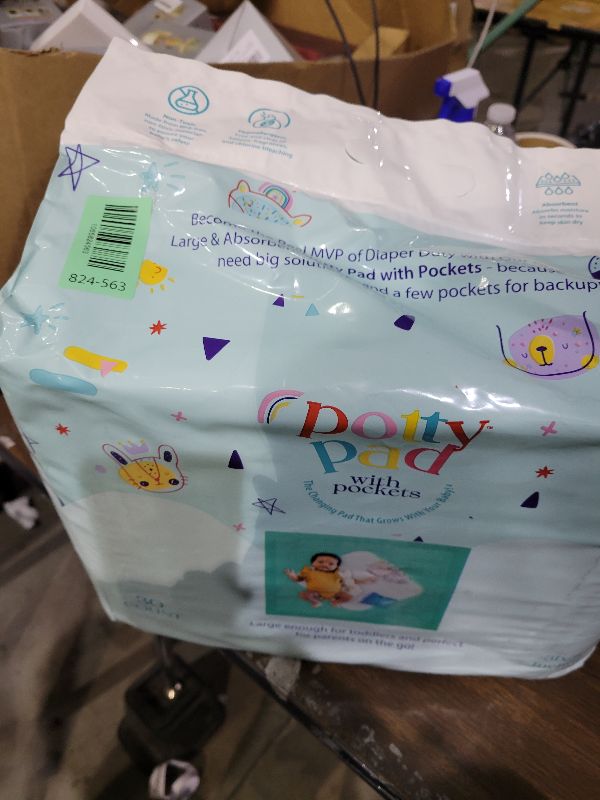 Photo 1 of (31" x 31") XL Disposable Changing Pads for Toddlers | Leakproof, Pocketed & Portable | No-Laundry Potty Training, Pull-Up & Travel Solution | 30 Count