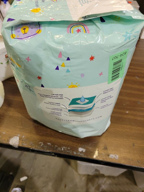 Photo 1 of (31" x 31") XL Disposable Changing Pads for Toddlers | Leakproof, Pocketed & Portable | No-Laundry Potty Training, Pull-Up & Travel Solution | 30 Count