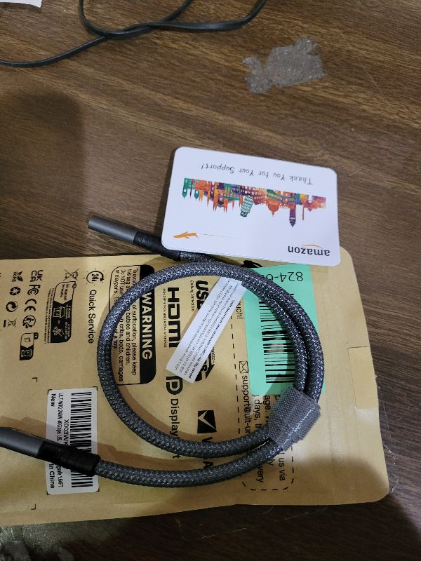 Photo 1 of 1.64FT USB 4 Extension Cable for Thunderbolt 4, 240W Male to Female Super Fast Charging, 40Gbps USB 4 High Speed Data Transfer, 8K@60Hz Type C Video Extender Cable for USBC Hub/iPhone16/MacBook/iPad